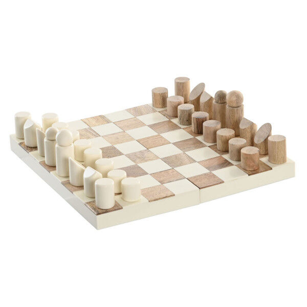 Jeu d'Échecs Home ESPRIT Bois Résine