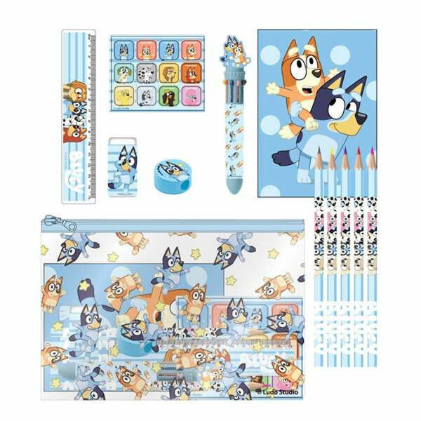Zeichenset Bluey Blau