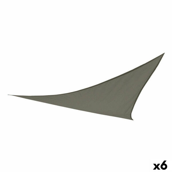Sonnensegel Aktive Dreieckig Grau 360 x 0,5 x 360 cm (6 Stück)