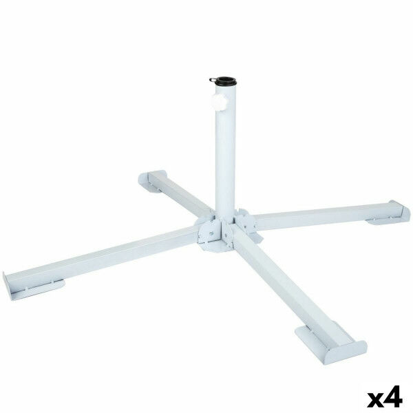 Paplūdimio skėčio pagrindas Aktive Balta Plastmasinis Kempinė EPS 85 x 31 x 85 cm (4 vnt.)