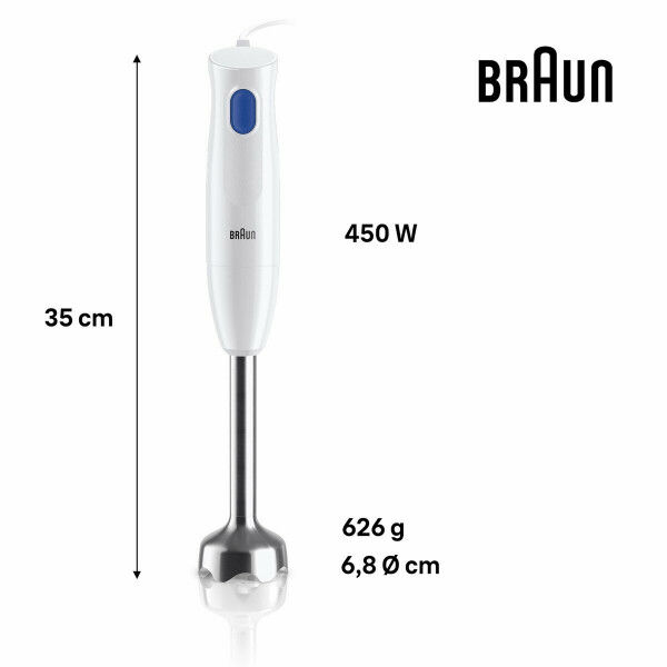 Batidora de Vaso Braun 0X22111470 450 W 600 ml