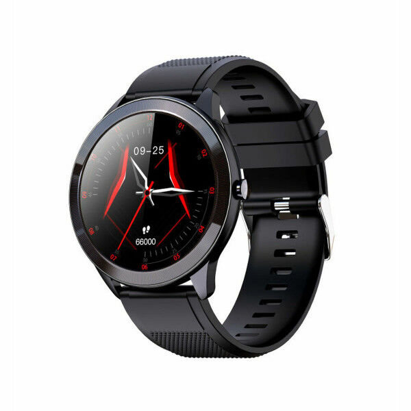 Išmanusis laikrodis LEOTEC Wave Juoda IPS 200 mAh Bluetooth 5.0 1,28"