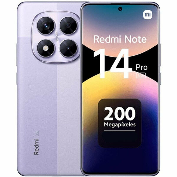 Smartphone Xiaomi Redmi Note 14 Pro Octa Core 8 GB RAM 256 GB Purpur