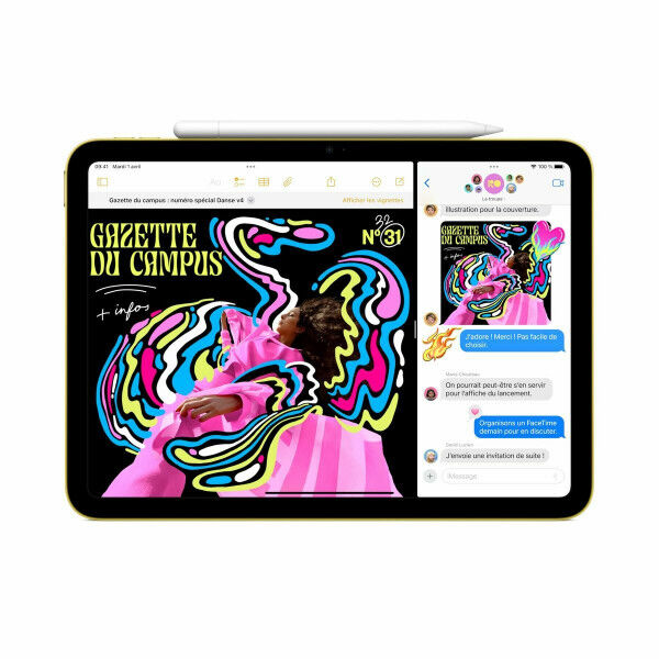 Tablette Apple iPad 2025 11th Jaune 11" 512 GB