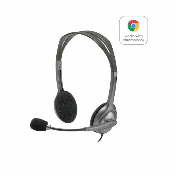 Casque audio Logitech Noir Gris (Reconditionné A)