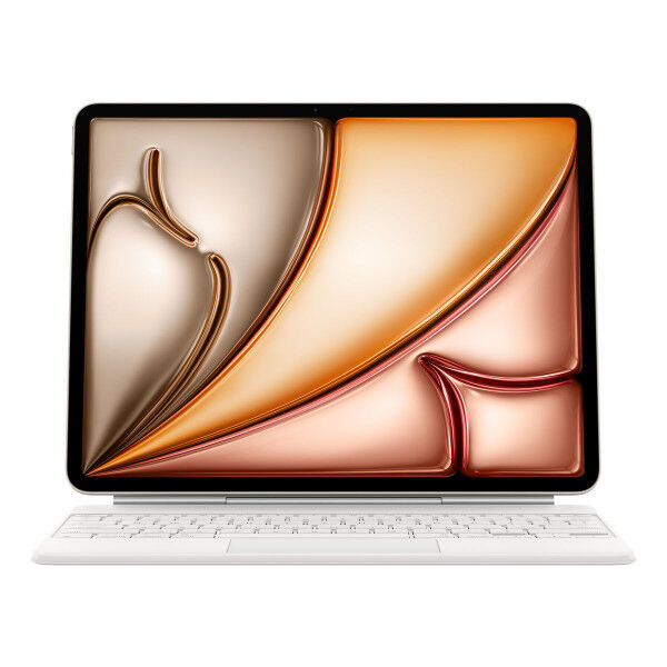 Clavier Apple MDFW4Y/A Blanc Espagnol Qwerty
