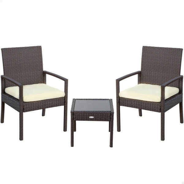 Ensemble Table avec 2 Sièges Aktive 54,5 x 56 x 79 cm