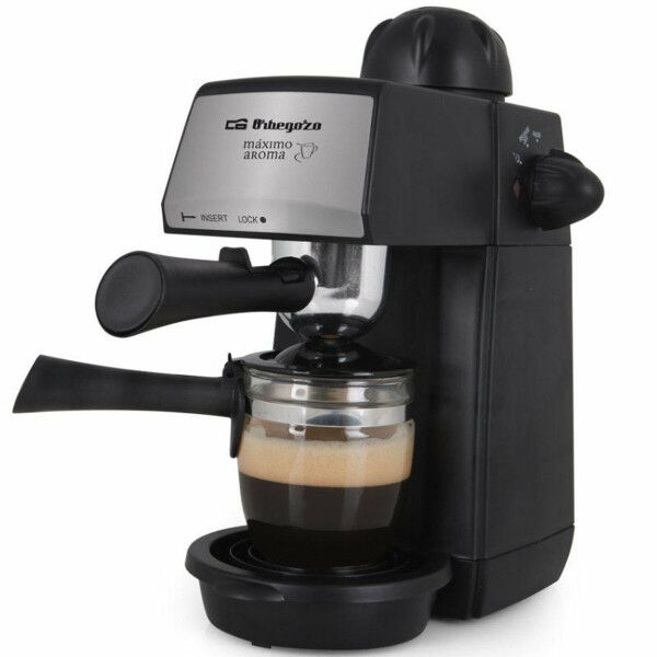 Cafetera Express de Brazo Orbegozo 16782.0 Negro 6 Tazas