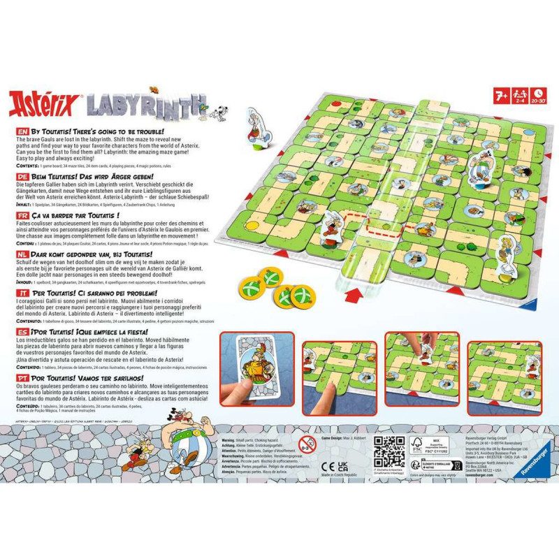 Juego de Mesa Ravensburger Labyrinth Asterix (FR) Multicolor