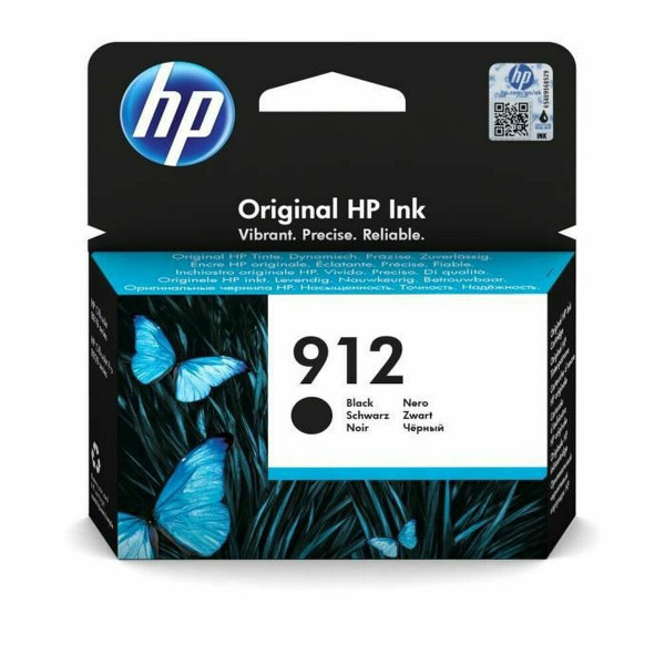 Original Tintenpatrone HP 912 8,29 ml Schwarz