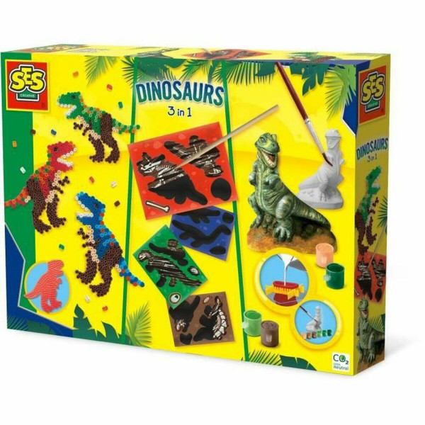 Bastelspiel SES Creative Dinosaurs 3 in 1