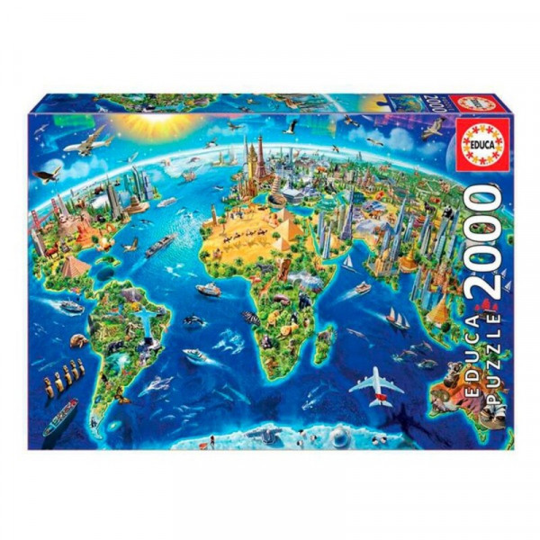 Puzzle Educa World Symbols 17129.0 2000 Pieces