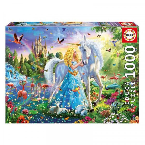 Puzzle Educa The Princess And The Unicorn 500 Stücke 68 x 48 cm