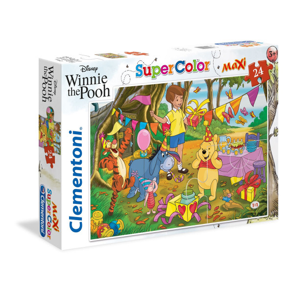Puzzle Winnie The Pooh Clementoni 24201 SuperColor Maxi 24 Stücke