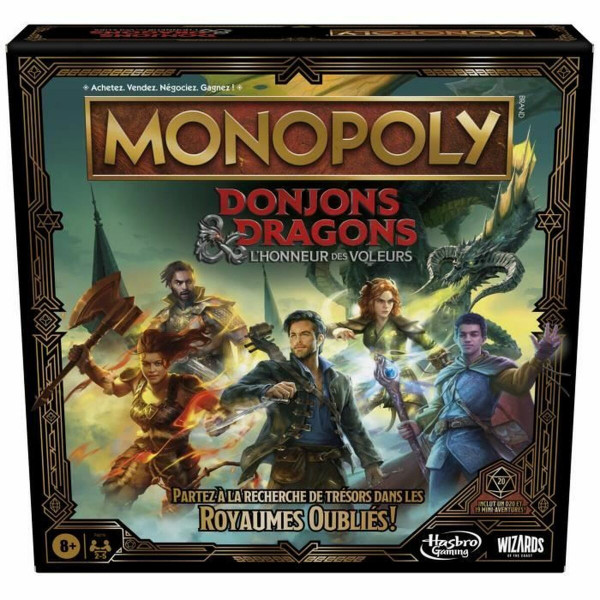 Gra Planszowa Monopoly Dungeons & Dragons (FR)