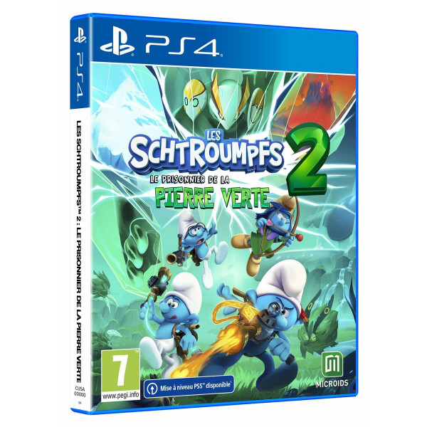 PlayStation 4 Videospiel Microids The Smurfs 2 - The Prisoner of the Green Stone (FR)