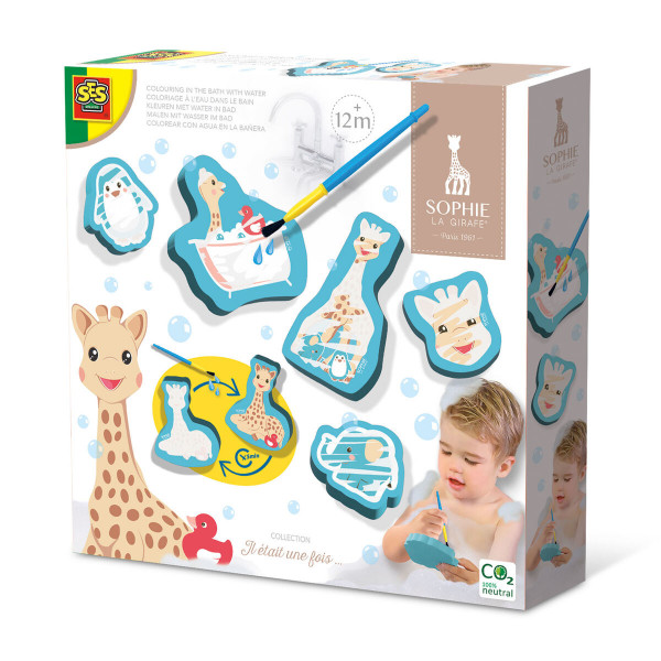 Zabawki do Wanny SES Creative Sophie La Girafe Kolorowanka wodna