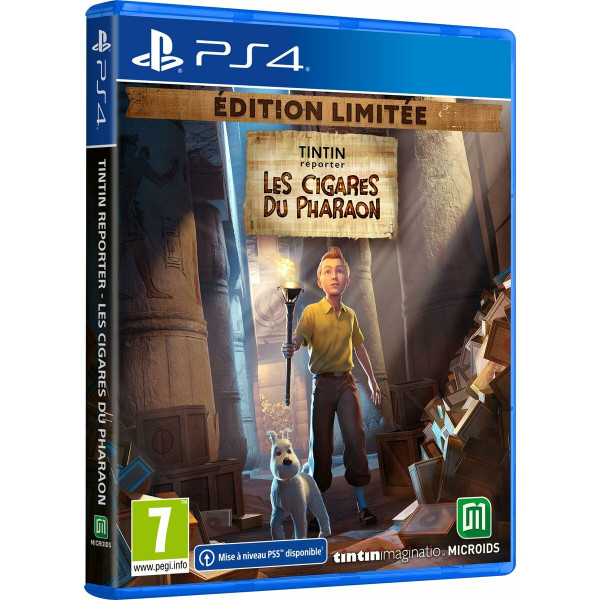 Gra wideo na PlayStation 4 Microids Tintin Reporter: Les Cigares du Pharaoh Limited Edition (FR)