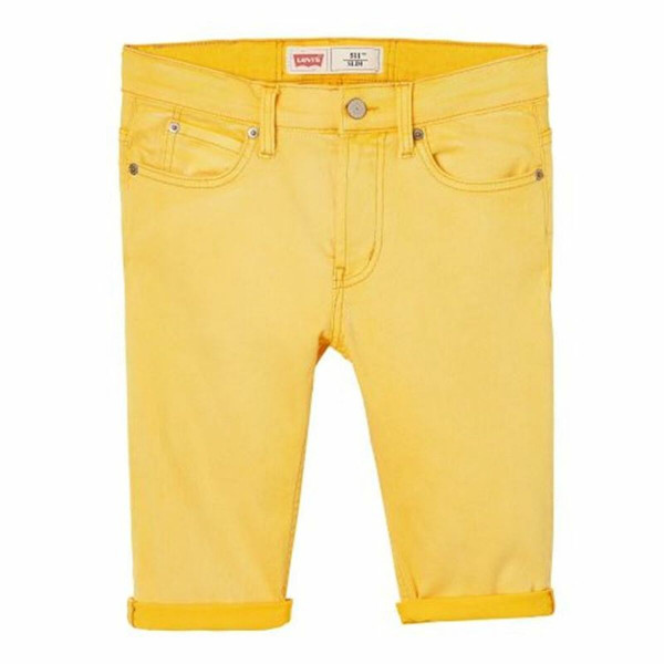 Spodnie dżinsowe Dziecięce Levi's 511 Slim Żółty