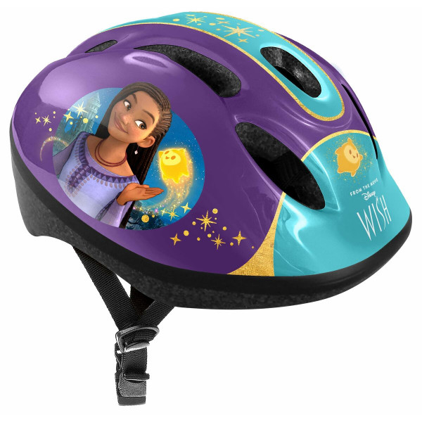 Casco Infantil Disney wish Morado