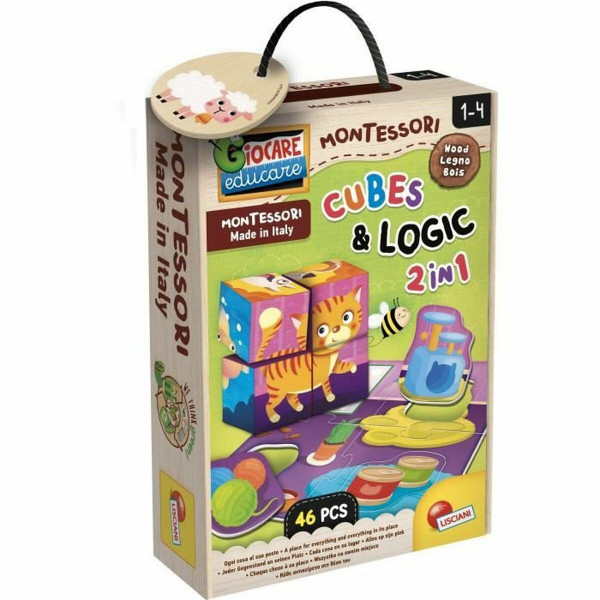 Educational Game Lisciani Giochi Cubes & Logic 2 in1 (FR)