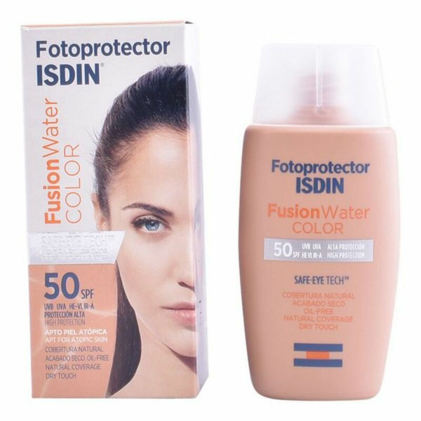 Balsam do Opalania Fusion Water Isdin 690018148 Spf 50 (50 ml) Medium Spf 50 50 ml