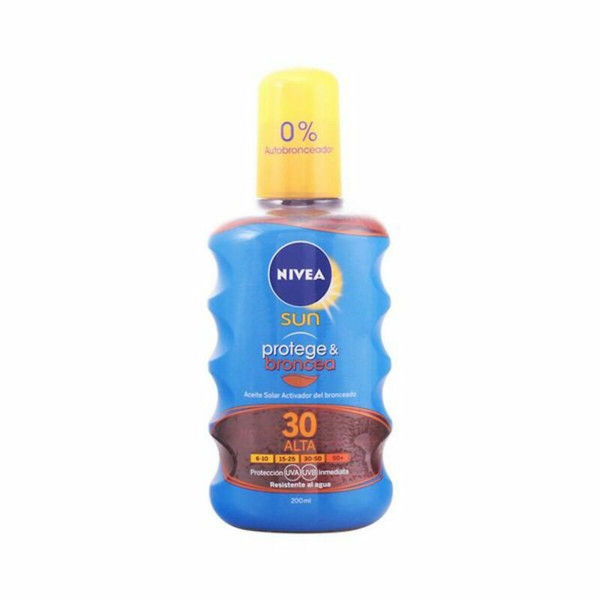 Įdegio aliejus Spf 30 Nivea Sun Broncea Spf 30 200 ml