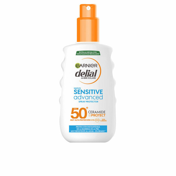 Körper-Sonnenschutzspray Garnier Sensitive Advanced Spf 50 (150 ml)