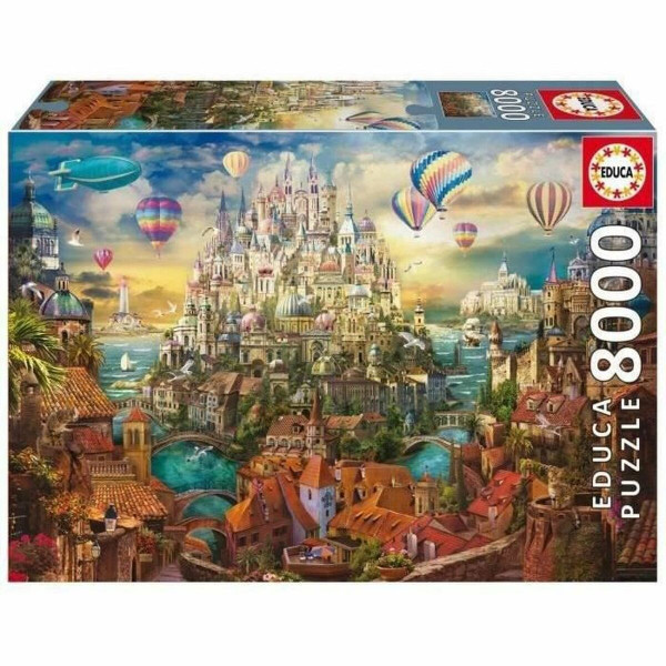 Puzzle Educa City of Reve 8000 Stücke