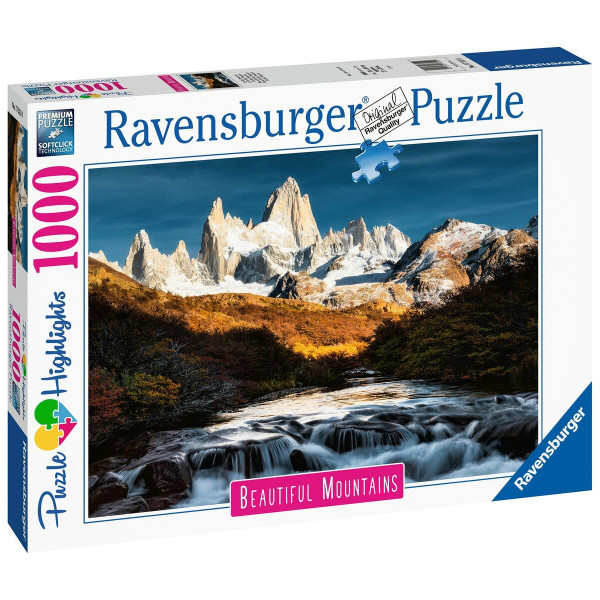 układanka puzzle Ravensburger 17315 Fitz Roy - Patagonia 1000 Części