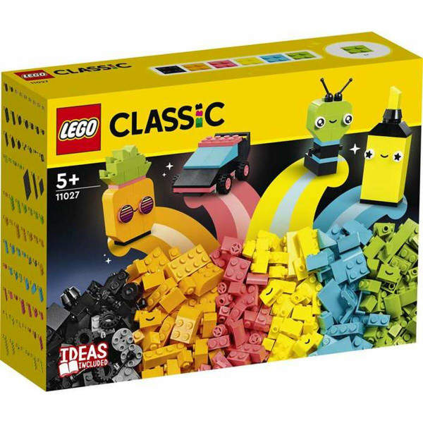 zestaw do budowania Lego Classic Neon