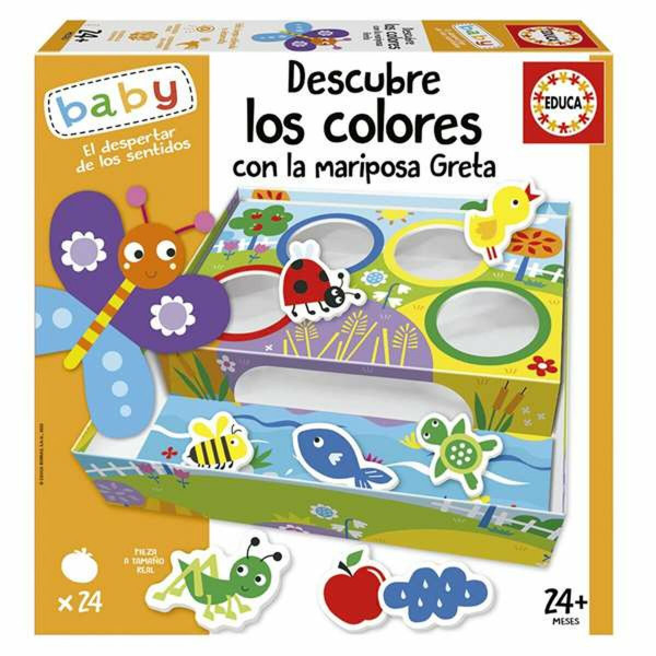 Edukacinis žaidimas Educa Descubre los Colores con La Mariposa Greta (ES)