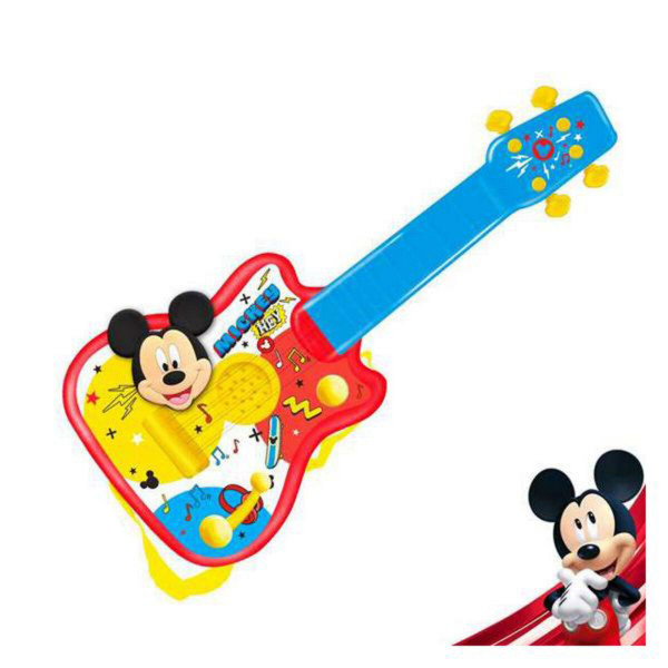 Kūdikių gitara Mickey Mouse 40,50 x 18 x 3 cm