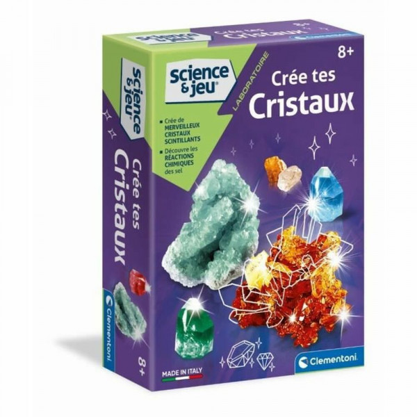 Wissenschaftsspiel Clementoni Creates Crystals Fluoreszierend