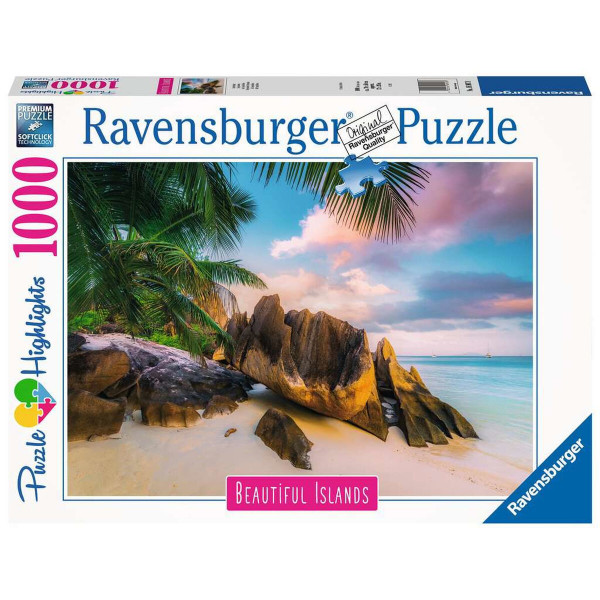 Puzzle Ravensburger 169078 Seychelles 1000 Piezas