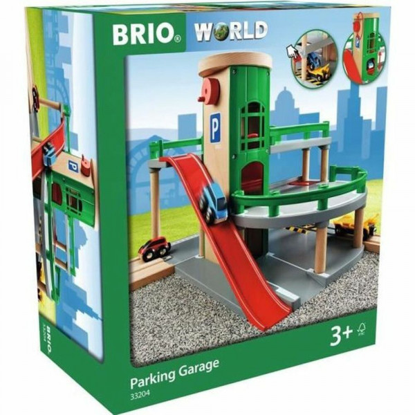 Konstruktionsspiel Brio Garage Rail Bunt