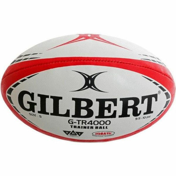 Ballon de Rugby Gilbert G-TR4000 TRAINER Multicouleur 3 Rouge