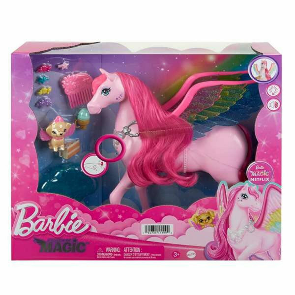 Pferd Barbie HLC40 Kunststoff Rosa