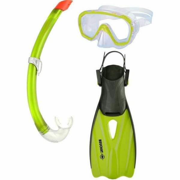 Snorkelis nardymui Žalia Vaikiškas 30-33