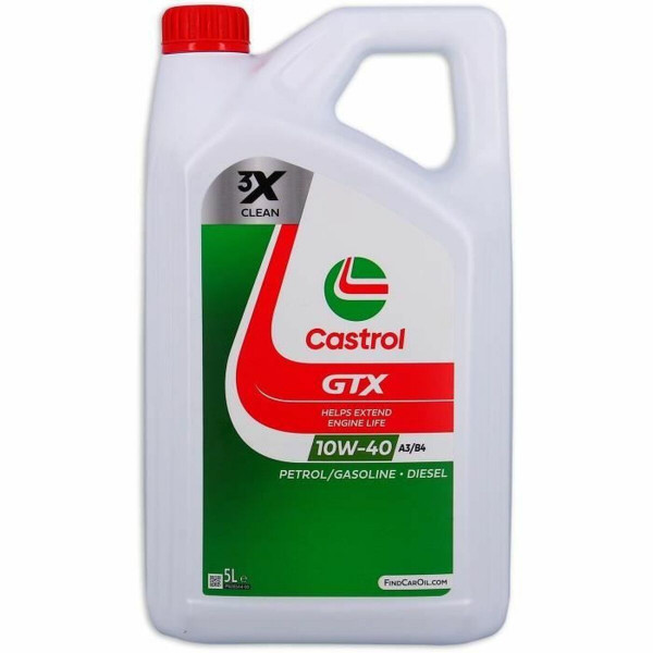 Variklio alyva Castrol GTX Degalinė Diesel 10W40 5 L