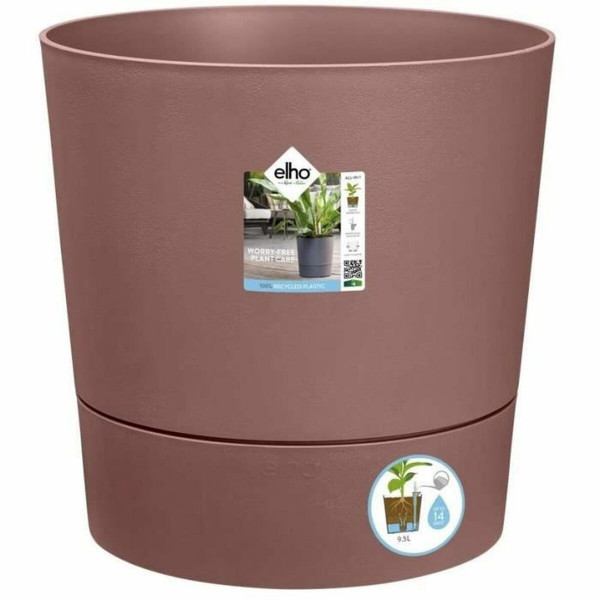 Self-watering flowerpot Elho   Brown Plastic Ø 30 cm