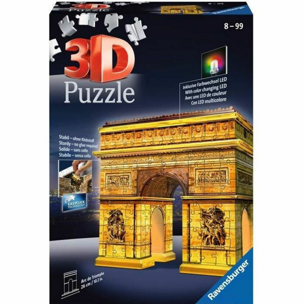 Puzzle 3D Ravensburger Iceland: Kirkjuffellsfoss 216 Pièces 3D