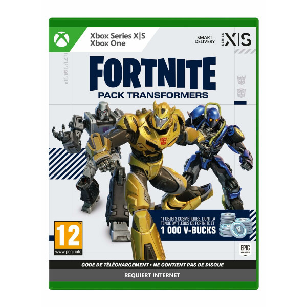 Gra wideo na Xbox One / Series X Fortnite Pack Transformers (FR) Pobierz kod
