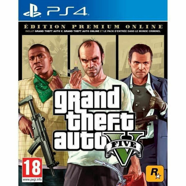 PlayStation 4 vaizdo žaidimas Sony Grand Theft Auto V