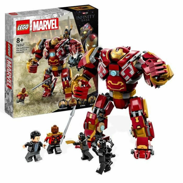 Playset Lego Marvel 76247 Hulkbuster 385 Pièces