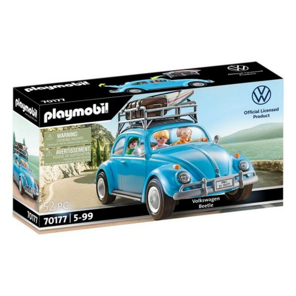 Playset Volkswagen Beetle Playmobil 70177 52 Piezas 4 Unidades