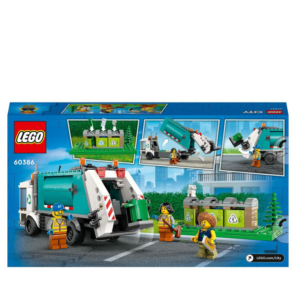 Playset Lego City 60386 Recycling truck Müllwagen