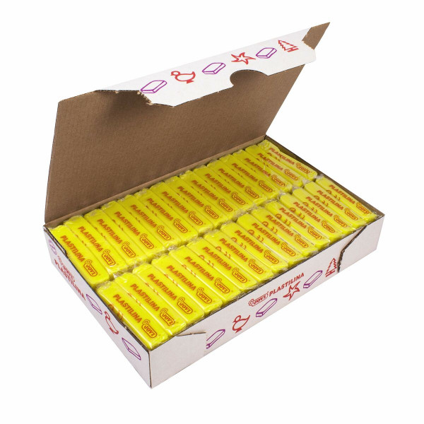 Modelling clay Jovi Yellow 50 g (30 Pieces)