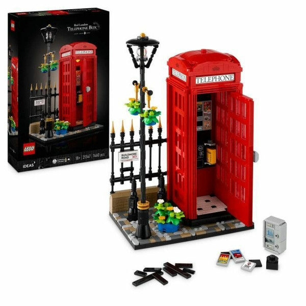 Juego de Construcción Lego 21347 London Telephone Booth 1460 Piezas