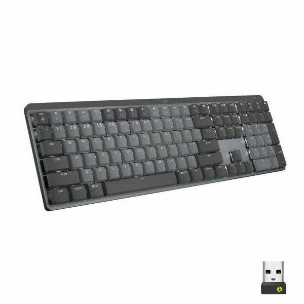 Tastatur Logitech MX Mechanical USB Graphit Hinterleuchtet Wireless AZERTY